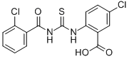 5-CHLORO-2-[[[(2-CHLOROBENZOYL)AMINO]THIOXOMETHYL]AMINO]-BENZOIC ACID CAS#: 532419-00-4