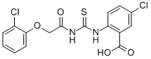 5-CHLORO-2-[[[[(2-CHLOROPHENOXY)ACETYL]AMINO]THIOXOMETHYL]AMINO]-BENZOIC ACID CAS#: 532387-91-0