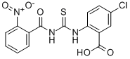 5-CHLORO-2-[[[(2-NITROBENZOYL)AMINO]THIOXOMETHYL]AMINO]-BENZOIC ACID CAS#: 535946-94-2