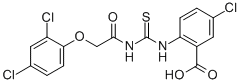 5-CHLORO-2-[[[[(2,4-DICHLOROPHENOXY)ACETYL]AMINO]THIOXOMETHYL]AMINO]-BENZOIC ACID CAS#: 532422-48-3