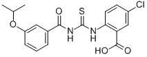 5-CHLORO-2-[[[[3-(1-METHYLETHOXY)BENZOYL]AMINO]THIOXOMETHYL]AMINO]-BENZOIC ACID CAS#: 532977-92-7