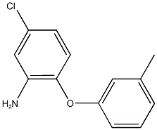 5-CHLORO-2-(3-METHYLPHENOXY)ANILINE CAS#: 56966-51-9