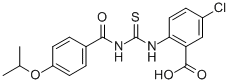 5-CHLORO-2-[[[[4-(1-METHYLETHOXY)BENZOYL]AMINO]THIOXOMETHYL]AMINO]-BENZOIC ACID CAS#: 532408-76-7