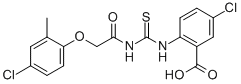 5-CHLORO-2-[[[[(4-CHLORO-2-METHYLPHENOXY)ACETYL]AMINO]THIOXOMETHYL]AMINO]-BENZOIC ACID CAS#: 535978-49-5