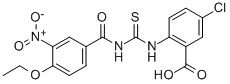 5-CHLORO-2-[[[(4-ETHOXY-3-NITROBENZOYL)AMINO]THIOXOMETHYL]AMINO]-BENZOIC ACID CAS#: 532940-41-3