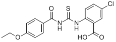 5-CHLORO-2-[[[(4-ETHOXYBENZOYL)AMINO]THIOXOMETHYL]AMINO]-BENZOIC ACID CAS#: 535948-66-4