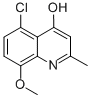 5-CHLORO-8-METHOXY-2-METHYLQUINOLIN-4-OL CAS#: 421568-47-0