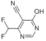 5-CYANO-6-DIFLUOROMETHYL-4-HYDROXYPYRIMIDINE CAS#: 425395-57-9