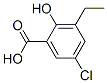 5-Chloro-3-ethyl-2-hydroxybenzoic acid CAS#: 53347-09-4