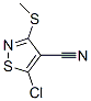 5-Chloro-3-methylthio-4-isothiazolecarbonitrile CAS#: 54798-93-5