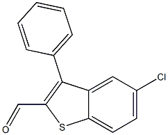 5-Chloro-3-phenylbenzo[b]thiophene-2-carbaldehyde CAS#: 50451-81-5