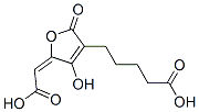 5-[(E)-Carboxymethylene]-2,5-dihydro-4-hydroxy-2-oxo-3-furanpentanoic acid CAS#: 54854-94-3