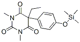 5-Ethyl-1,3-dimethyl-5-[4-[(trimethylsilyl)oxy]phenyl]pyrimidine-2,4,6(1H,3H,5H)-trione CAS#: 55268-55-8