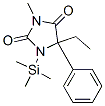 5-Ethyl-3-methyl-5-phenyl-1-(trimethylsilyl)-2,4-imidazolidinedione CAS#: 57396-66-4