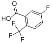 5-FLUORO-2-(TRIFLUOROMETHYL)BENZOIC ACID CAS#: 654-99-9