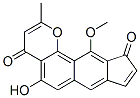 5-Hydroxy-11-methoxy-2-methylcyclopenta[6,7]naphtho[1,2-b]pyran-4,10-dione CAS#: 58974-55-3