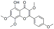 5-Hydroxy-2-(4-methoxyphenyl)-3,7,8-trimethoxy-4H-1-benzopyran-4-one CAS#: 521-44-8