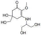 (-)-5-Hydroxy-3-[[2-hydroxy-1-(hydroxymethyl)ethyl]amino]-5-(hydroxymethyl)-2-methoxy-2-cyclohexen-1-one CAS#: 59719-29-8
