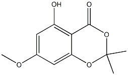 5-Hydroxy-7-Methoxy-2,2-diMethyl-4H-1,3-benzodioxin-4-one CAS#: 532394-23-3