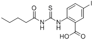 5-IODO-2-[[[(1-OXOPENTYL)AMINO]THIOXOMETHYL]AMINO]-BENZOIC ACID CAS#: 535941-70-9