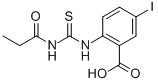 5-IODO-2-[[[(1-OXOPROPYL)AMINO]THIOXOMETHYL]AMINO]-BENZOIC ACID CAS#: 532385-20-9