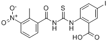 5-IODO-2-[[[(2-METHYL-3-NITROBENZOYL)AMINO]THIOXOMETHYL]AMINO]-BENZOIC ACID CAS#: 535938-13-7