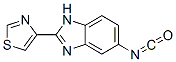 5-Isocyanato-2-(4-thiazolyl)-1H-benzimidazole CAS#: 55044-84-3