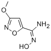 5-Isoxazolecarboximidamide,N-hydroxy-3-methoxy- CAS#: 468067-96-1