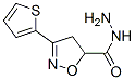 5-Isoxazolecarboxylicacid,4,5-dihydro-3-(2-thienyl)-,hydrazide(9CI) CAS#: 478078-60-3