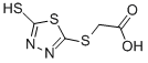 (5-MERCAPTO-1,3,4-THIADIAZOLE-2-YLTHIO)ACETIC ACID CAS#: 53723-88-9