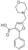 5-MORPHOLIN-4-YLMETHYL-2-PHENYL-FURAN-3-CARBOXYLIC ACID CAS#: 435341-95-0