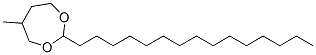 5-Methyl-2-pentadecyl-1,3-dioxepane CAS#: 56599-34-9