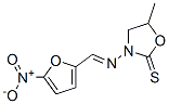 5-Methyl-3-[(5-nitrofurfurylidene)amino]-2-oxazolidinethione CAS#: 5407-80-7