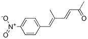5-Methyl-6-(p-nitrophenyl)-3,5-hexadiene-2-one CAS#: 55191-23-6