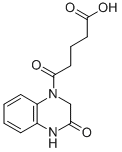 5-OXO-5-(3-OXO-3,4-DIHYDRO-2 H-QUINOXALIN-1-YL)-PENTANOIC ACID CAS#: 436088-60-7