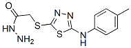 (5-P-TOLYLAMINO-[1,3,4]THIADIAZOL-2-YLSULFANYL)-ACETIC ACID HYDRAZIDE CAS#: 52494-24-3