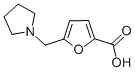 5-PYRROLIDIN-1-YLMETHYL-FURAN-2-CARBOXYLIC ACID CAS#: 400750-49-4