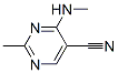 5-Pyrimidinecarbonitrile, 2-methyl-4-(methylamino)- (9CI) CAS#: 55114-45-9