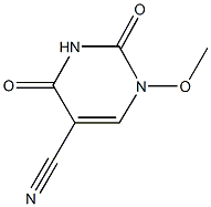 5-Pyrimidinecarbonitrile,1,2,3,4-tetrahydro-1-methoxy-2,4-dioxo-(9CI) CAS#: 446276-10-4