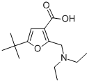 5-TERT-BUTYL-2-DIETHYLAMINOMETHYL-FURAN-3-CARBOXYLIC ACID CAS#: 436100-02-6
