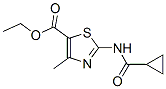 5-Thiazolecarboxylicacid,2-[(cyclopropylcarbonyl)amino]-4-methyl-,ethyl CAS#: 476278-68-9