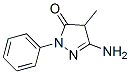 5-amino-2,4-dihydro-4-methyl-2-phenyl-3H-pyrazol-3-one CAS#: 58686-39-8