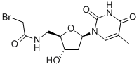 5'-bromoacetamido-5'-deoxythymidine CAS#: 50700-63-5