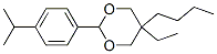 5-butyl-5-ethyl-2-(4-propan-2-ylphenyl)-1,3-dioxane CAS#: 5458-18-4