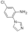 [5-chloro-2-(1H-imidazol-1-yl)phenyl]amine CAS#: 54705-92-9