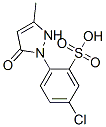 5-chloro-2-(3-methyl-5-oxo-2H-pyrazol-1(5H)-yl)benzenesulfonic acid CAS#: 6534-34-5