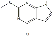 5-chloro-3-methylsulfanyl-2,4,9-triazabicyclo[4.3.0]nona-2,4,7,10-tetraene CAS#: 57564-94-0
