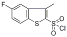 5-fluoro-2-chlorosulfonyl-3-Methylbenzo[b]thiophene CAS#: 404964-34-7