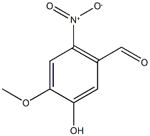5-hydroxy-4-methoxy-2-nitro-benzaldehyde CAS#: 58749-47-6