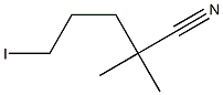 5-iodo-2,2-diMethylpentanenitrile CAS#: 56475-44-6